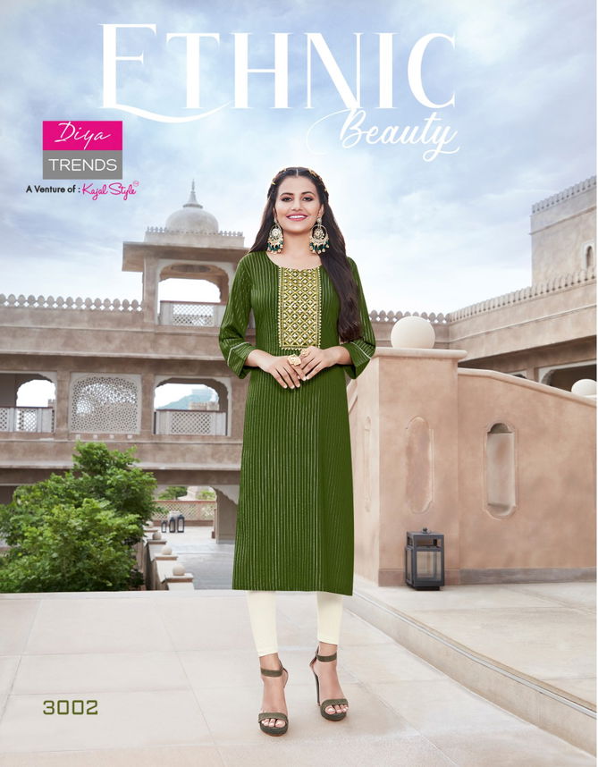 Fashion Story 3 New Fancy Ethnic Wear  Embroidery Kurti Collection